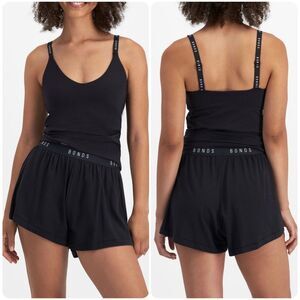 NWT Bonds Comfy Livin Support Singlet in Black - Small